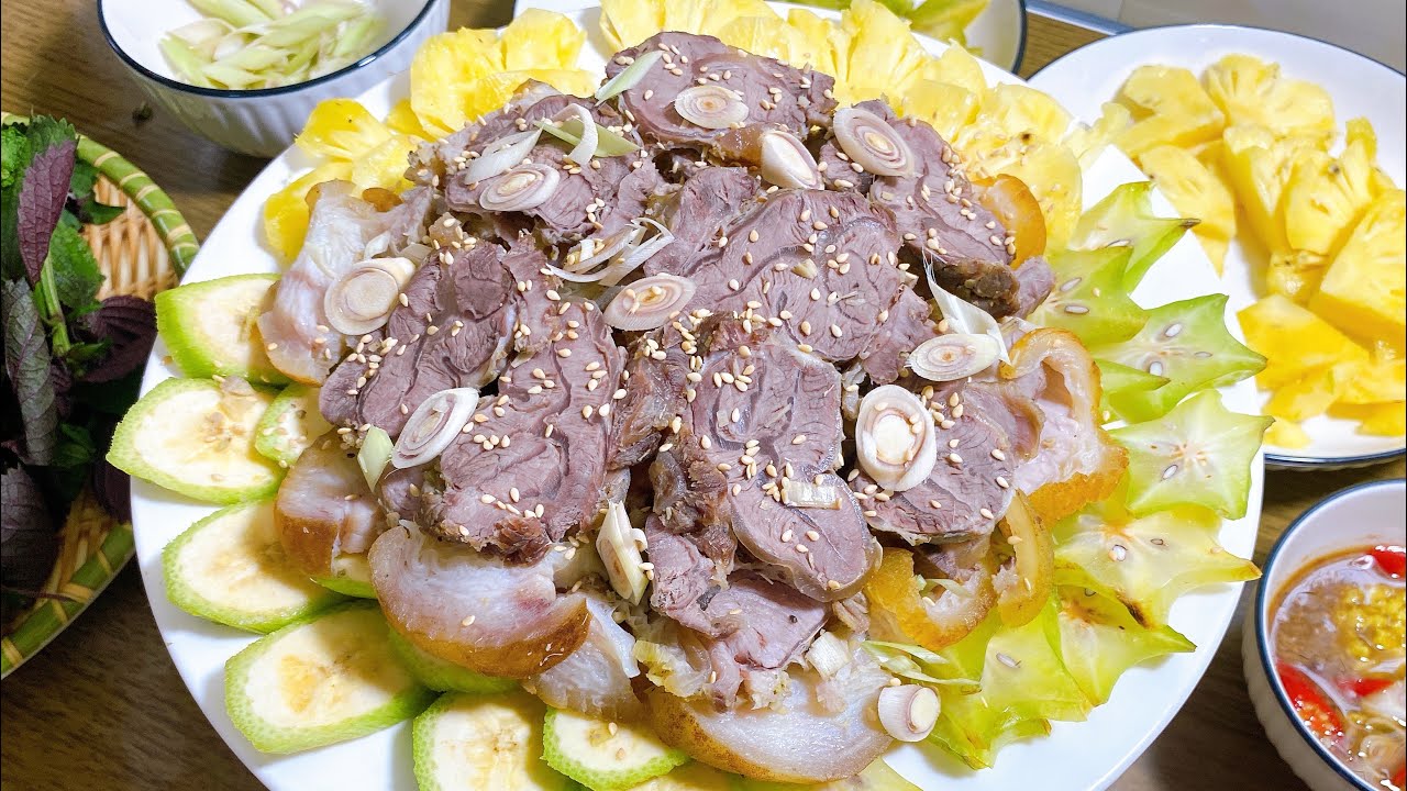 THỊT DÊ HẤP GỪNG SẢ kiểu này ngon bất ngờ ai ăn cũng khen