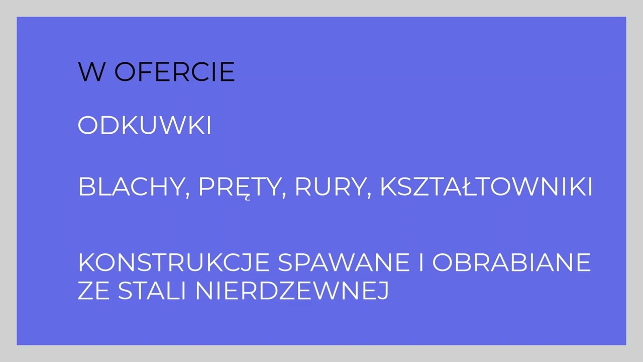 Profile aluminiowe Jasło Forgis