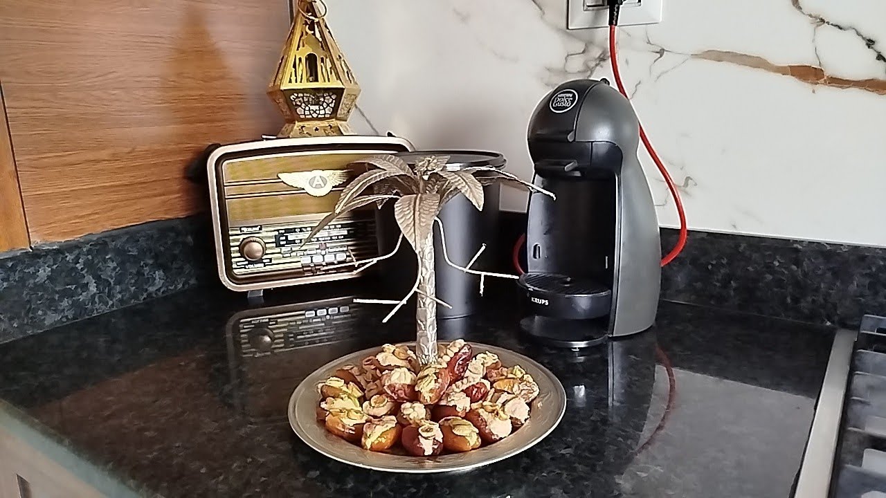 تحضيرات رمضان تمر أو دقلة محشية تصبر معاك لمدة طويلة تنجح معاك من اول مرة بطريقة احترافية 