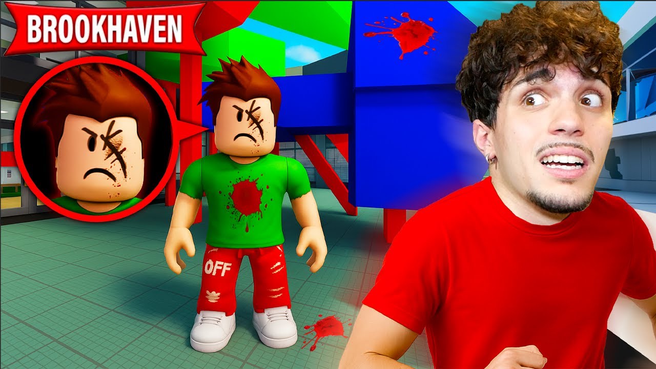 SE VEDI QUESTO BAMBINO INSANGUINATO AL PARCO GIOCHI su ROBLOX BROOKHAVEN, SCAPPA ORA!