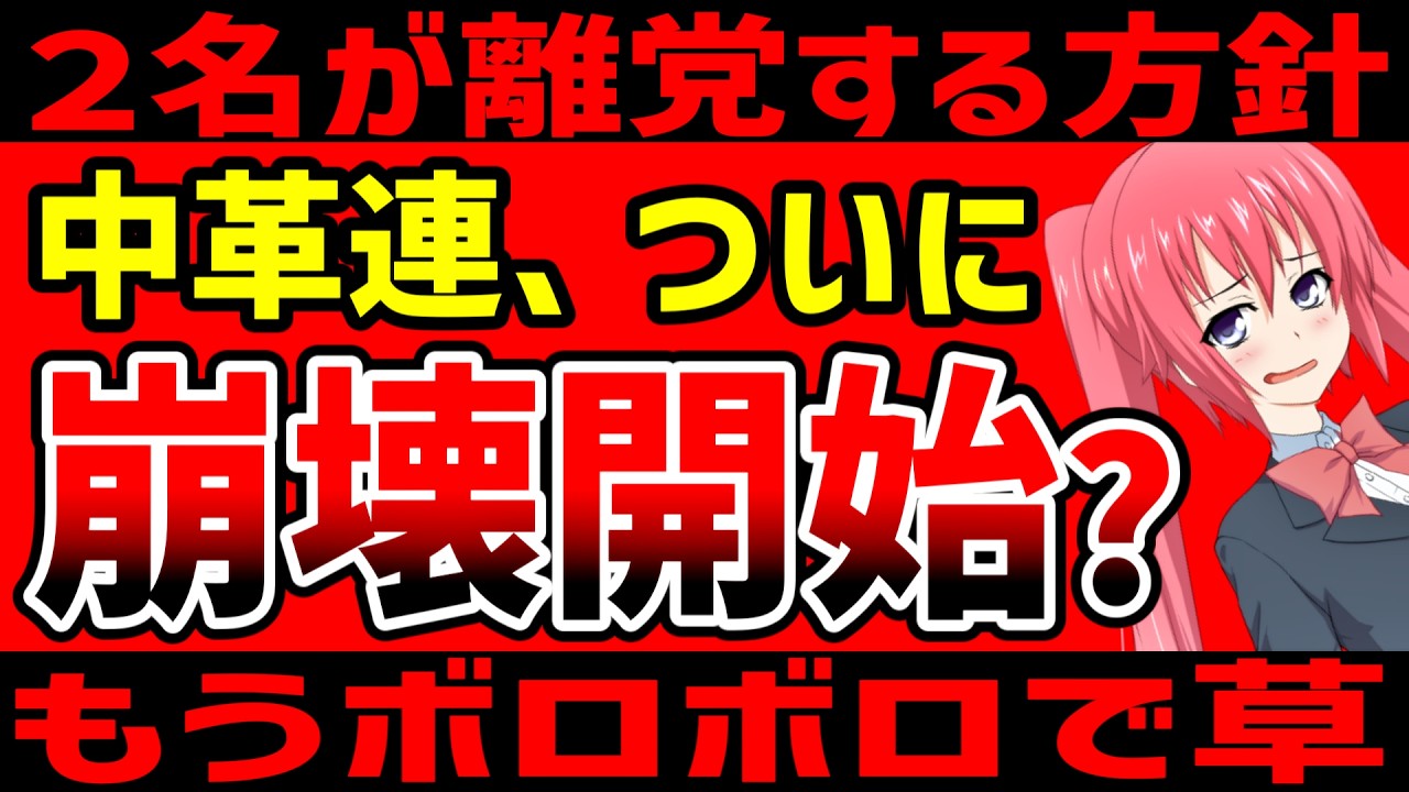 中革連、崩壊の予兆？支持者の5割超が70歳以上という絶望的な結果が出てしまう