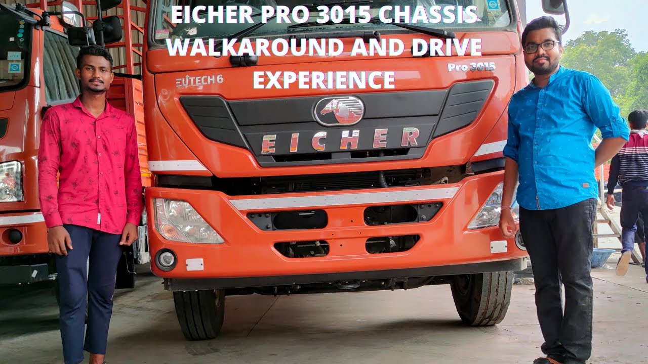 EICHER PRO 3015 TRUCK WALKAROUND AND DETAILS | EICHER 2021 TRUCK | DRIVE EXPERIENCE | BS6