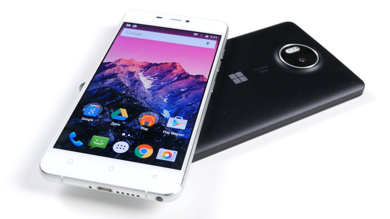 Android за копейки уделывает Lumia 950 XL