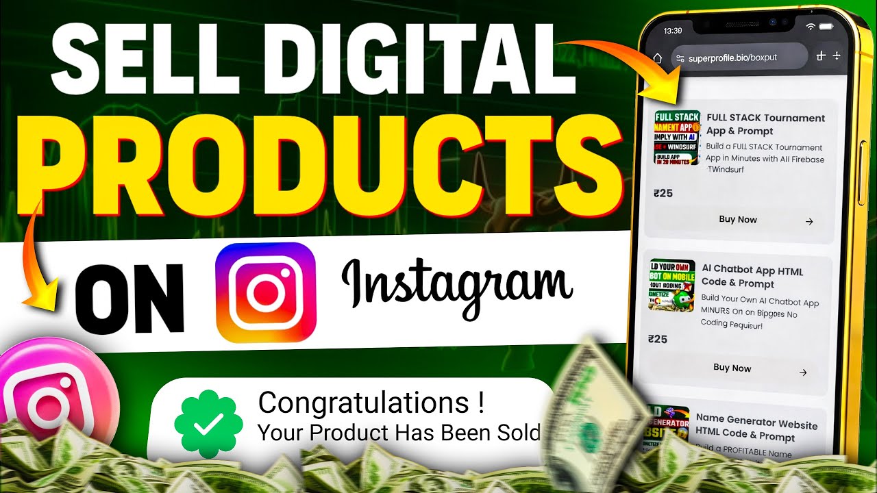 How to Sell Digital Products on Instagram in 2026