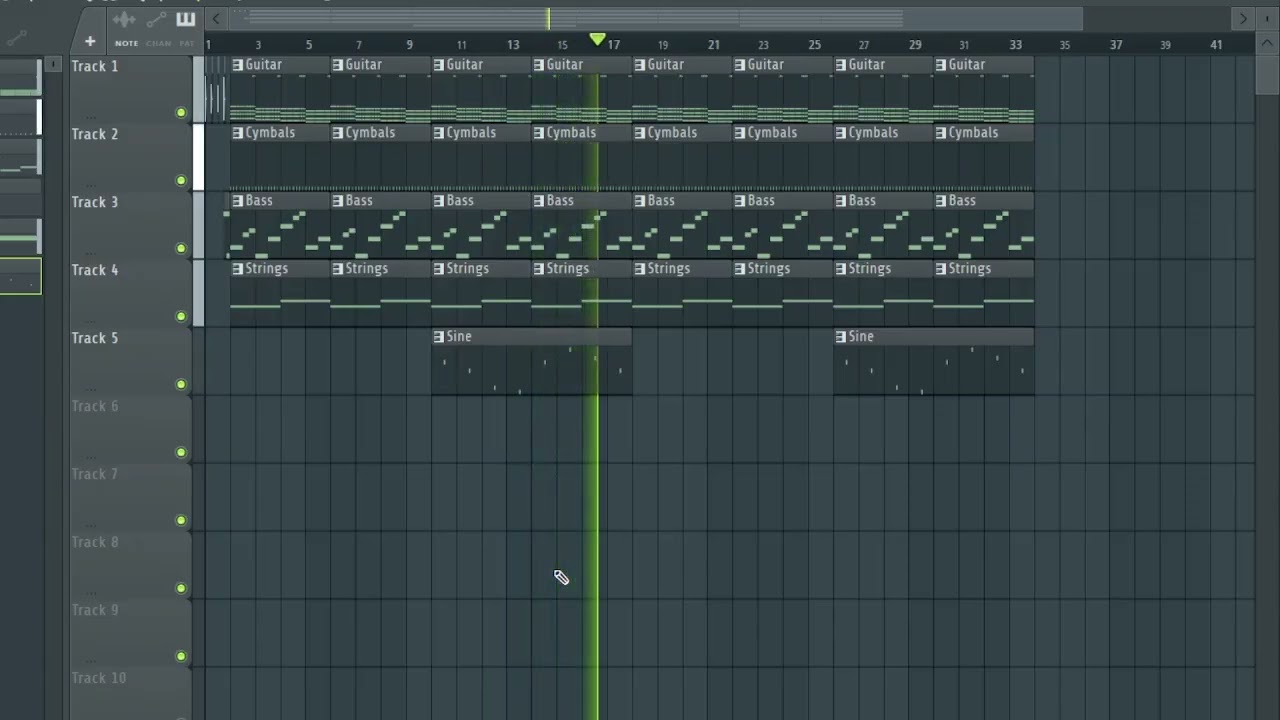 Random guitar beat
