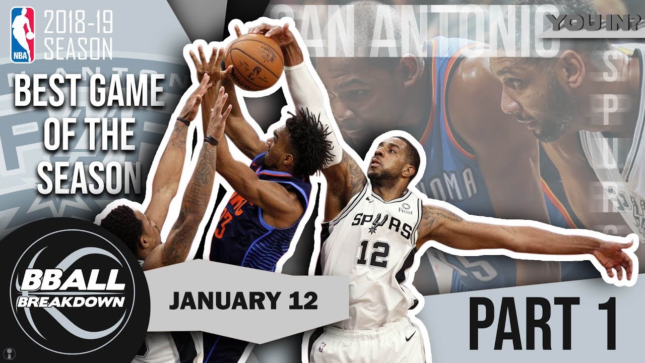 Aldridge And Westbrook Treat Us To The Best Game Of The Year: Thunder At Spurs
