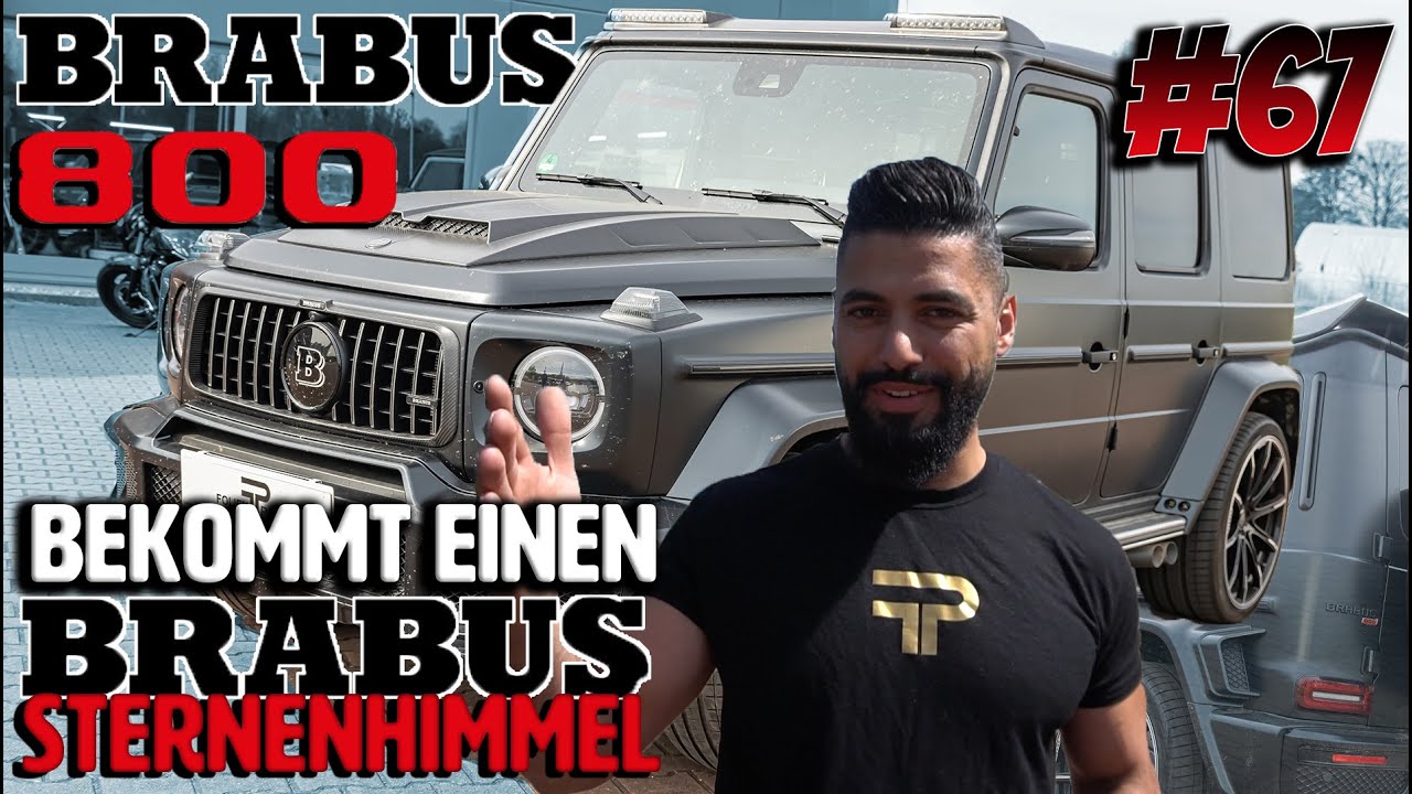 BRABUS 800 bekommt einen BRABUS Sternenhimmel