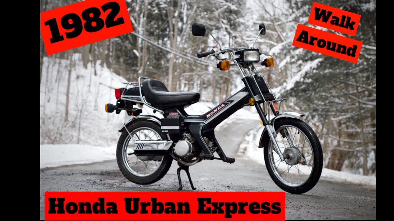 1982 Honda Urban Express Deluxe ( Walk Around )