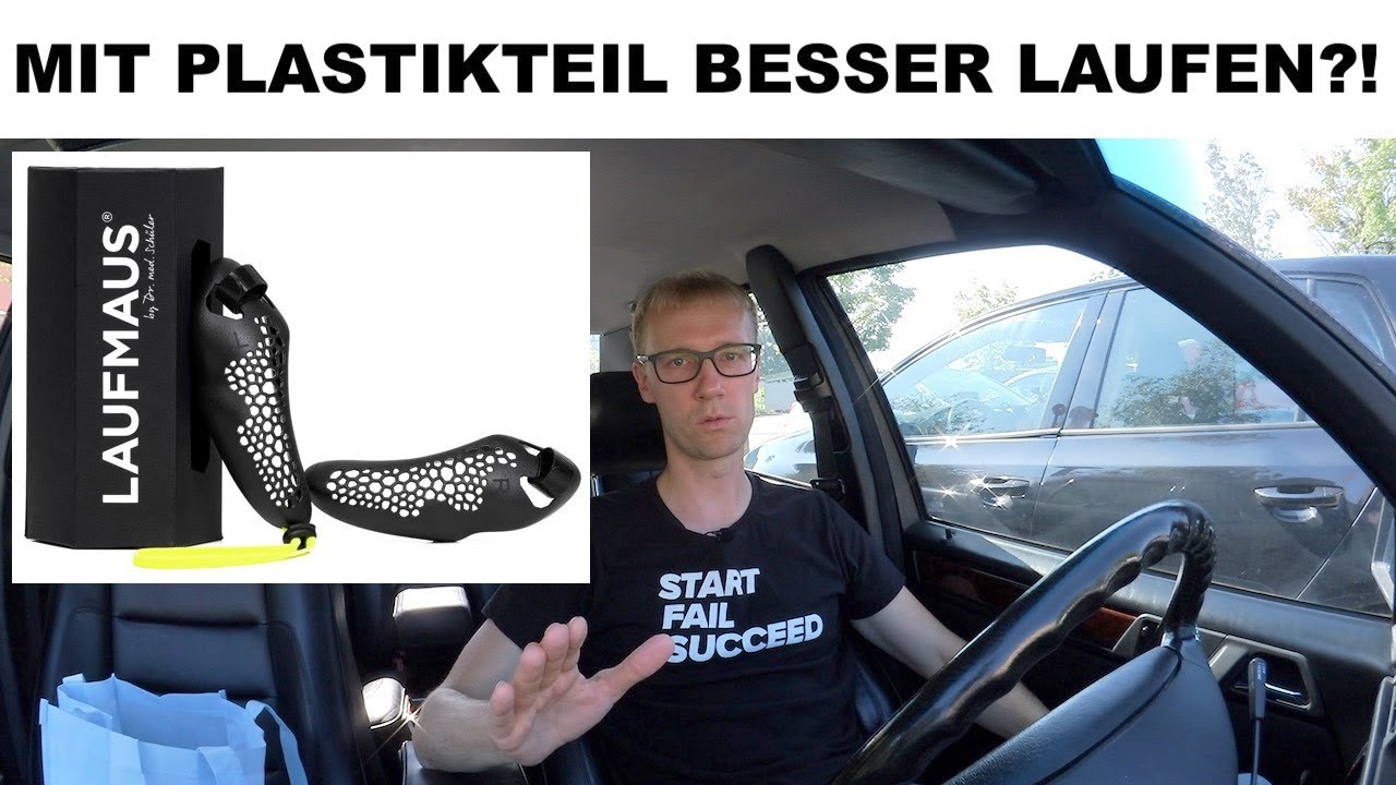 Besser laufen mit Plastikteil in der Hand? Laufmaus Höhle der Löwen