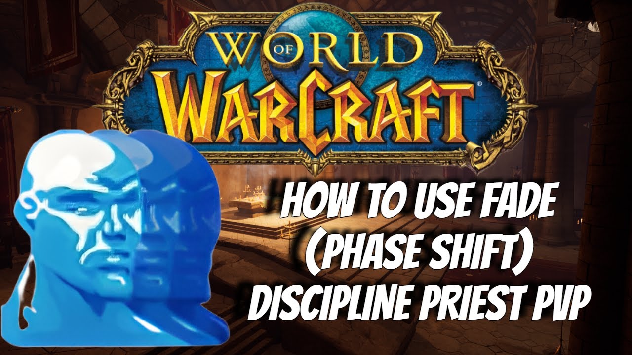 How to use Fade (Phase Shift) Discipline Priest in PvP Arena Dragonflight 10.2 World of Warcraft