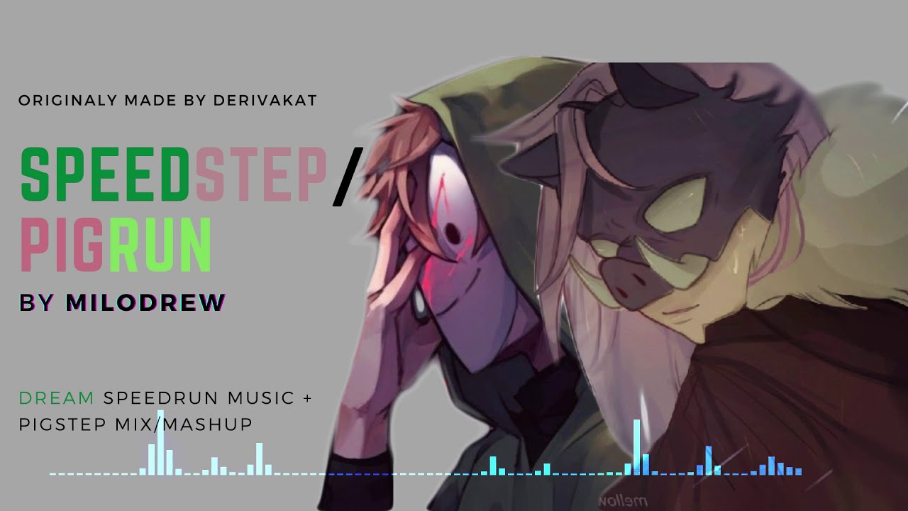 Dream speedrun music + Pigstep mix but it's sligthly evil by MiloDrew