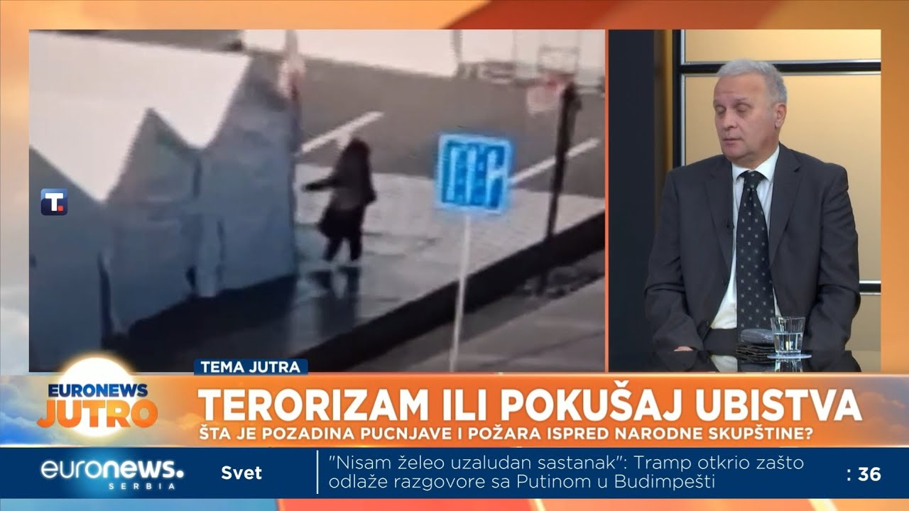 Pucnjava, ranjavanje i požar ispred Skup&scaron;tine Srbije: Terorizam ili poku&scaron;aj ubistva?| Euronews jutro