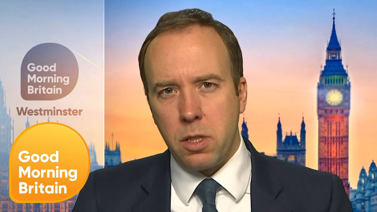 Matt Hancock on Why Britain Isn't In Lockdown and Can the NHS Cope? | Good Morning Britain