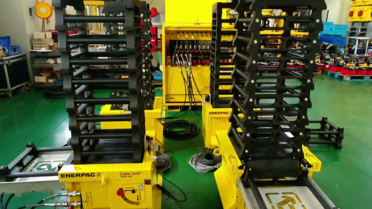 DAEHA Enerpac SCJ100 Cube Jack 큐브잭, 잭업시스템