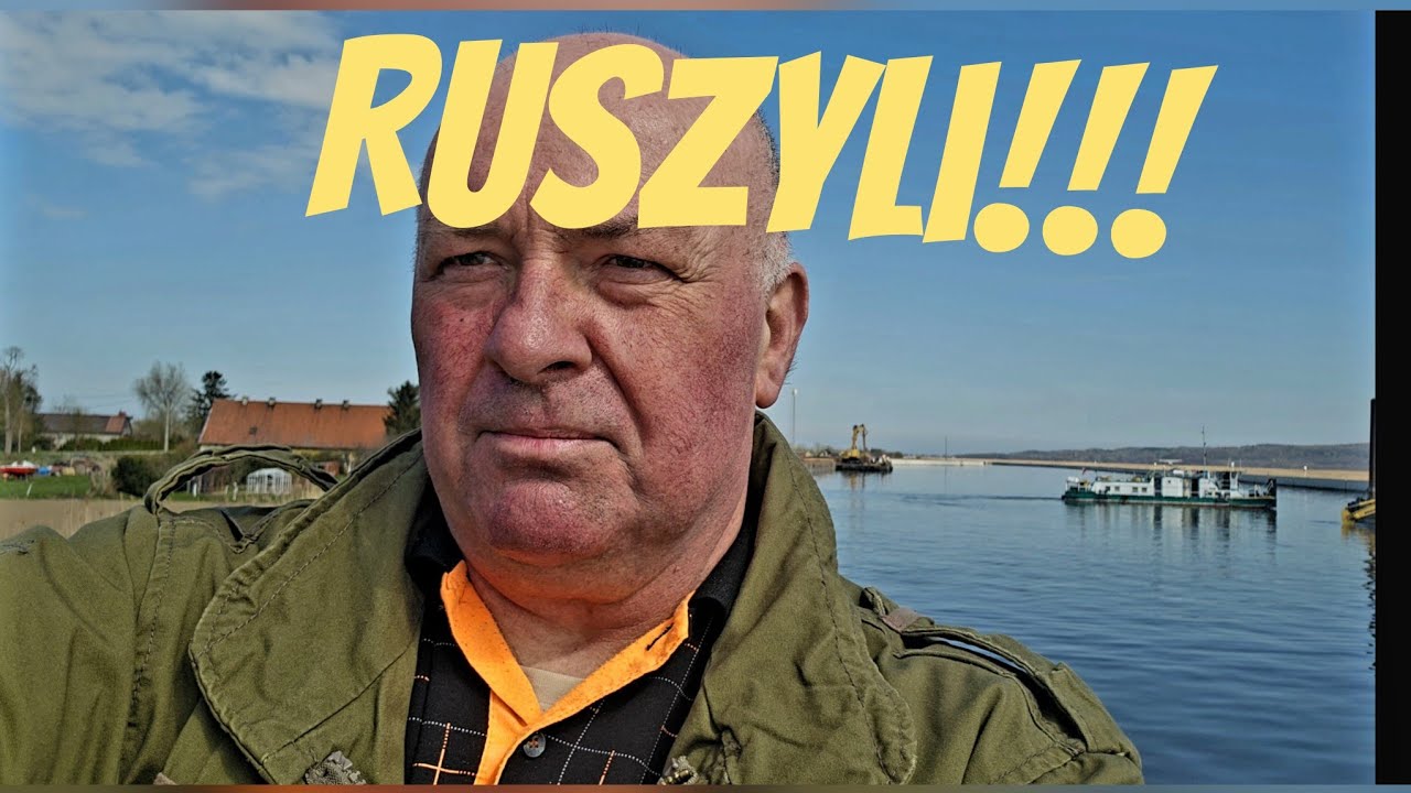 Wreszcie ruszyli! Pogłębianie rzeki Elbląg [RELACJA]  16.04.2026