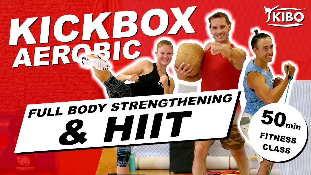 KIBO Kickbox-Aerobic Full Body HIIT Fitnessclass 50min (English) by Dr. Daniel Gärtner