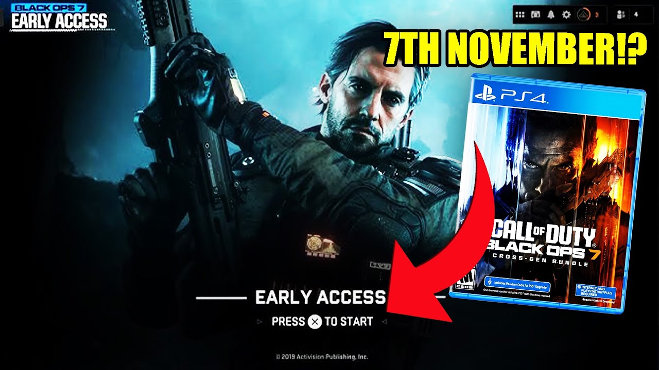 CALL OF DUTY BLACK OPS 7 RELEASE DATE LAUNCH EARLY!? - When Is BO7 Releasing? - COD Release Window
