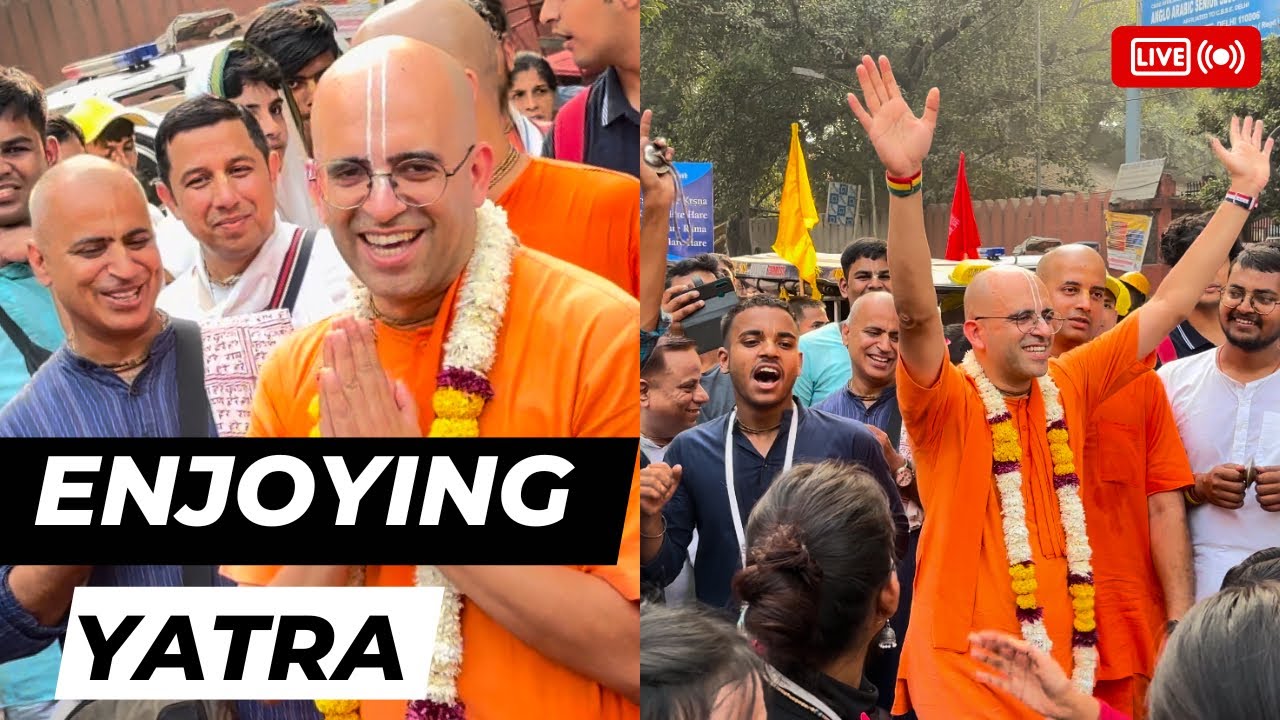 Yatra special episode with Amogh Lila Prabhu ji | Iskcon Chandni Chowk