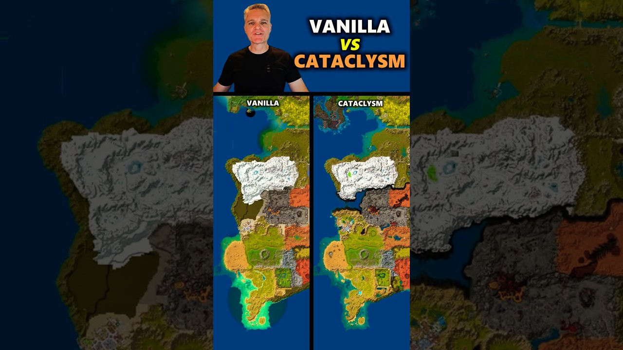 Vanilla против Cataclysm: Восточные королевства изменились навсегда #wowclassic #worldofwarcraft ...