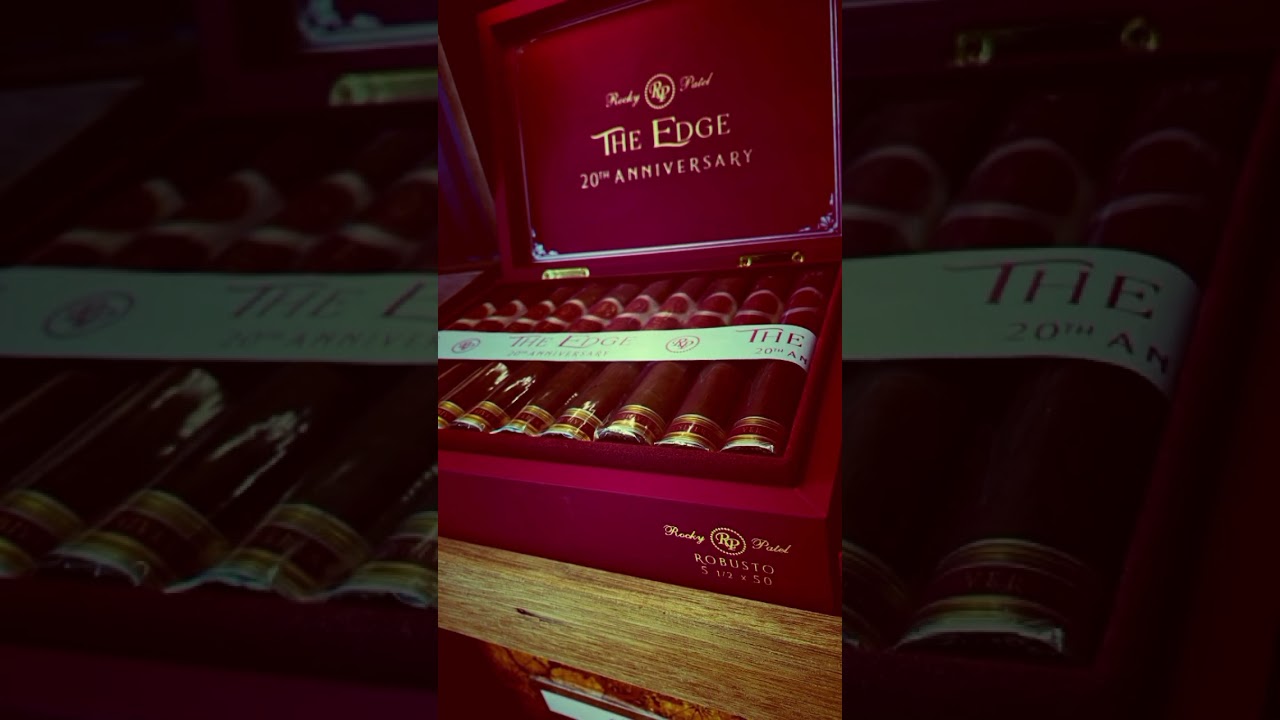 ROCKY PATEL THE EDGE 20th ANNIVERSARY || NICARAGUAN CIGAR @Cigarconexion #cigars #asmr