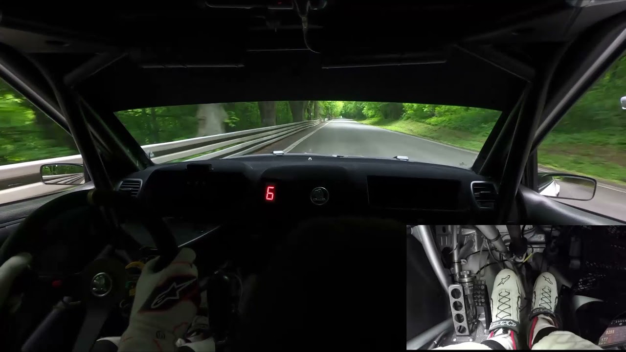 Skoda Fabia S2000 onboard - Ecce Homo Sternberk 2021.