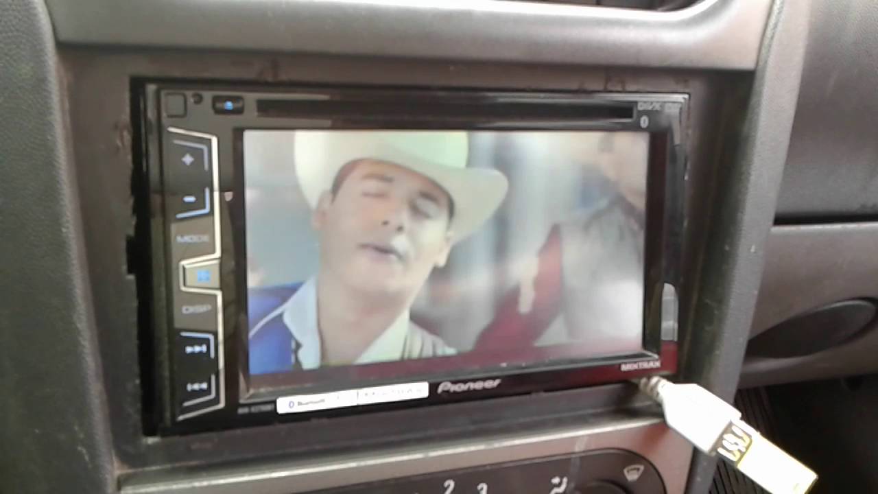 REPRODUCCION VIDEOS EN PANTALLA DOBLE DIN, PIONER AVH-2750