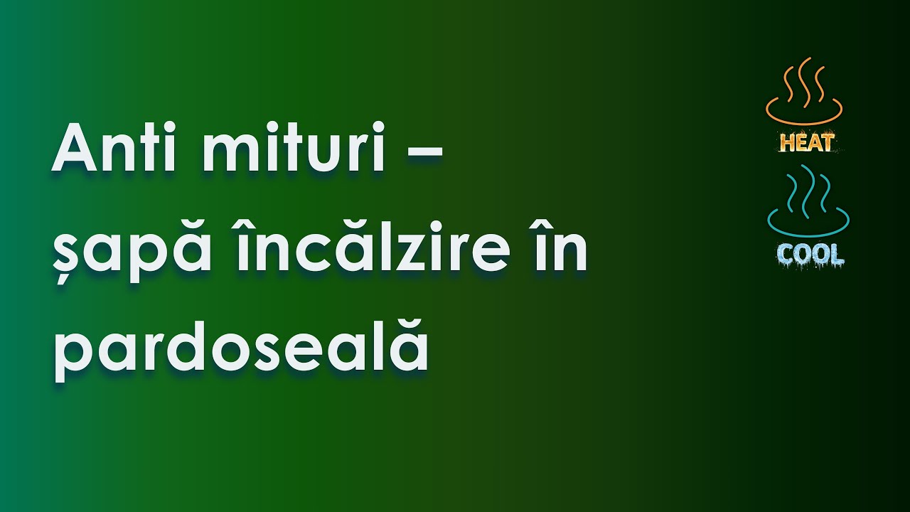 Anti mituri – șapă încălzire în pardoseală