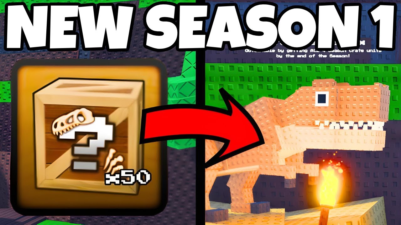 Getting CRAZY OP Dinosaur Units from Season 1 Update!  - Roblox Critter TD (CTD)
