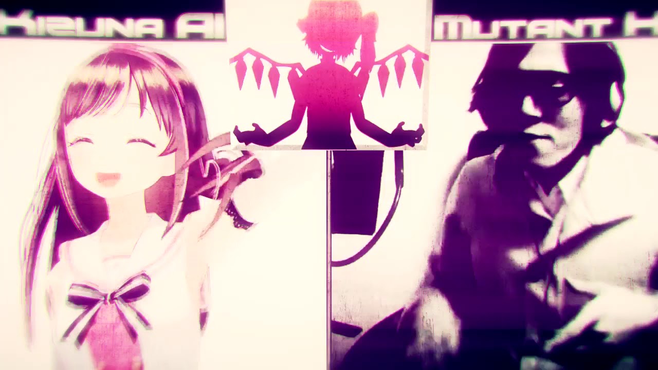 Kizuna Ai VS Mutant H ボイパ対決 Bad Apple!! (REDALiCE REMIX)【動画版】