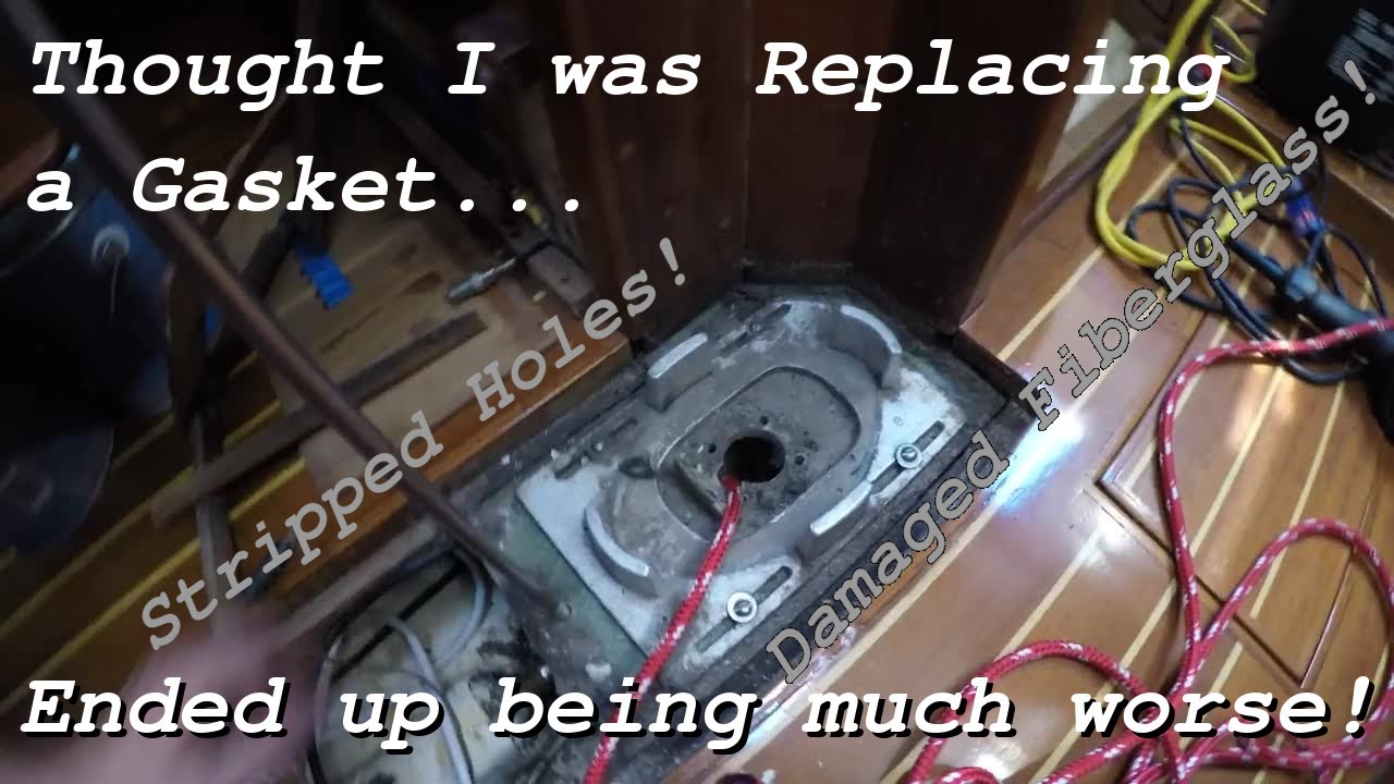 47) Unexpected damage to the mast step on my Tartan 37