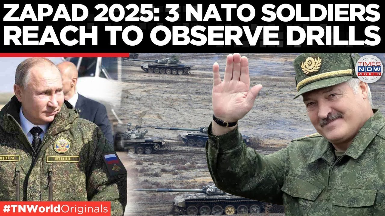 ZAPAD 2025: Western Observers Witness Russia-Belarus Massive Exercise | TN World