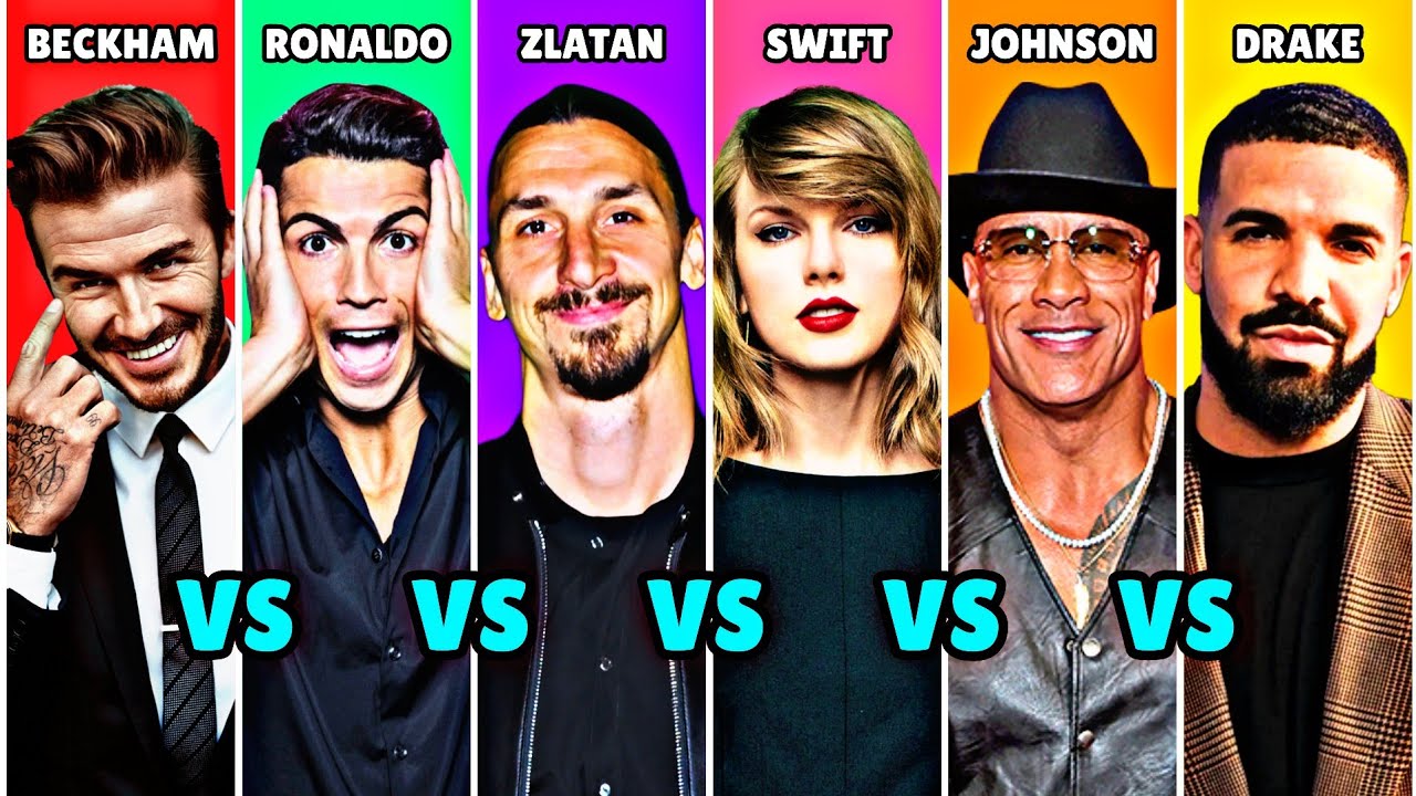 Beckham vs Ronaldo vs Swift: Who's Richer? You Won't Believe This