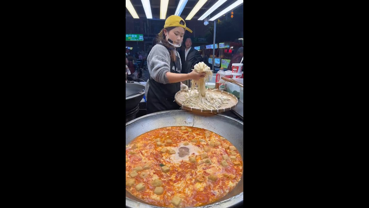🔴 LIVE: Giant Noodle Pot Feast | China Street Food in Action POV Cooking Show
