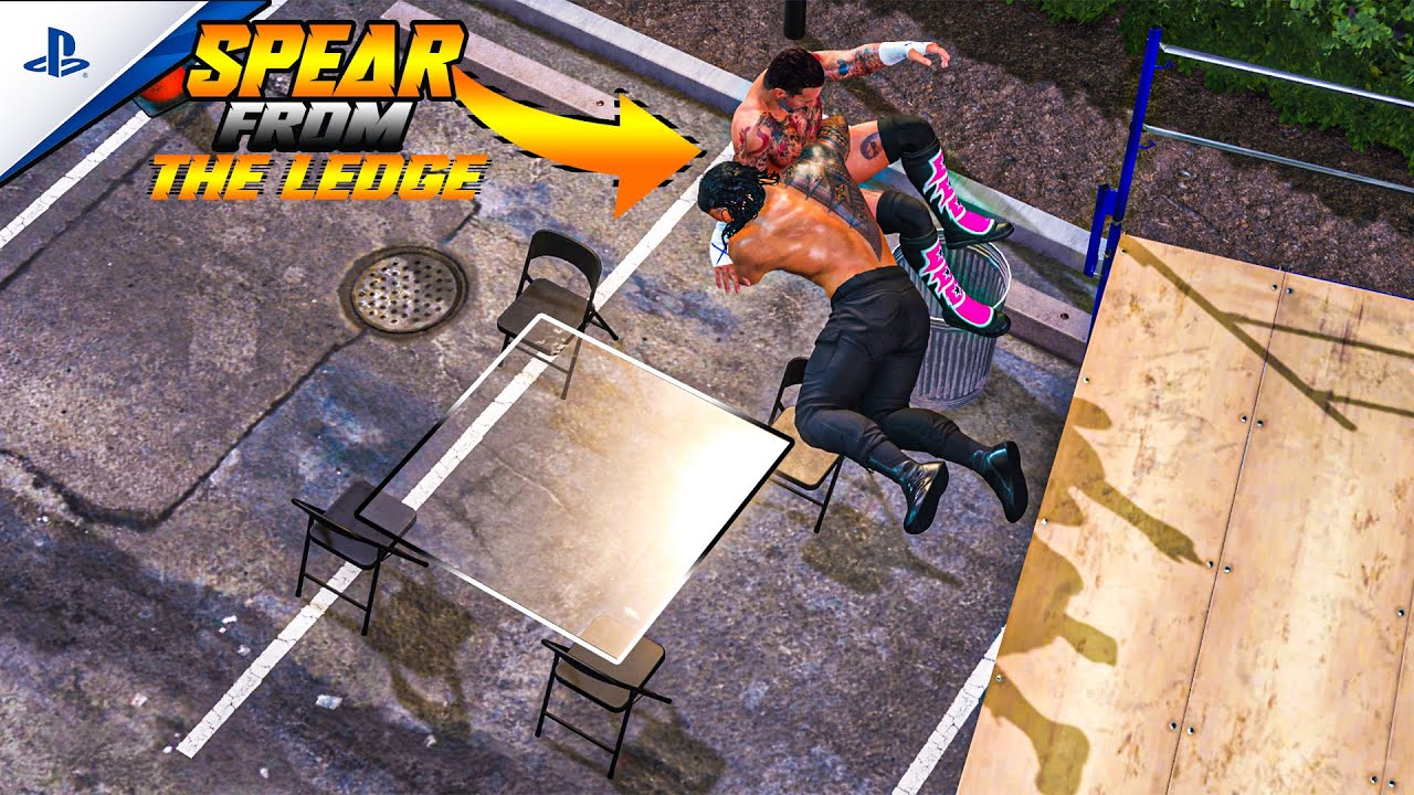 WWE 2K25 Players Are Going CRAZY For These Hidden Ledge Moves!