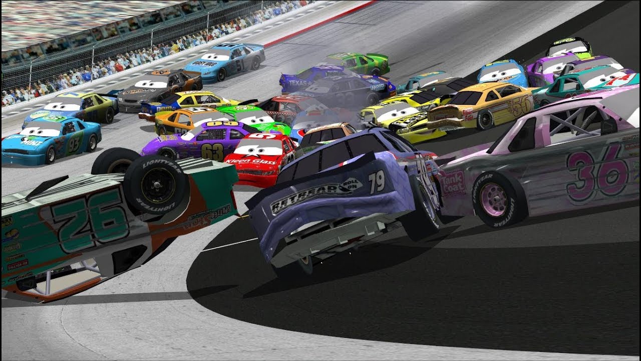 Can I Recreate The Dinoco 400 Cars Big One? 