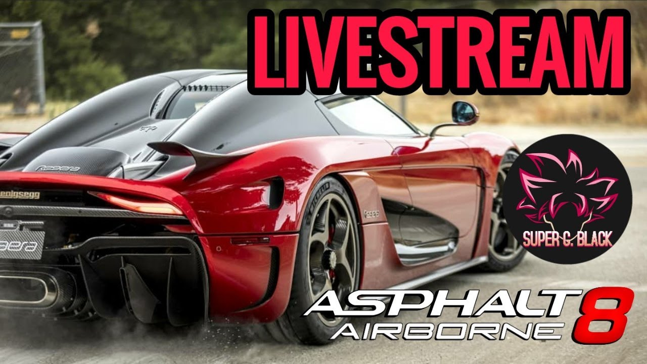 Asphalt 8 | Anyone for slefies? - Multiplayer LIVESTREAM  | Super G Black
