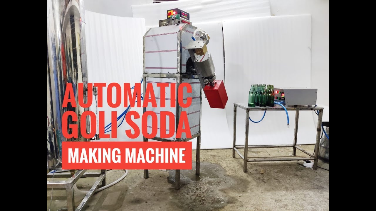 Automatic Goli soda making machine