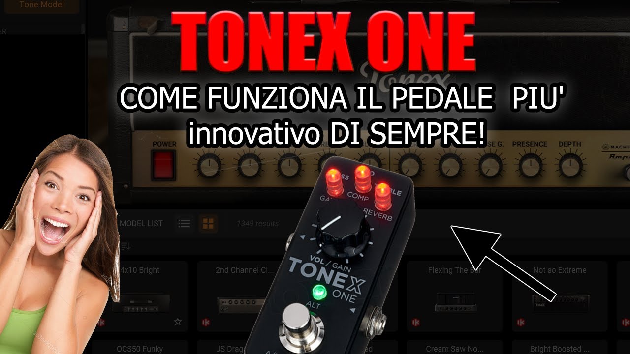 TONEX ONE COME FUNZIONA IL PEDALE PIU' innovativo DI SEMPRE!