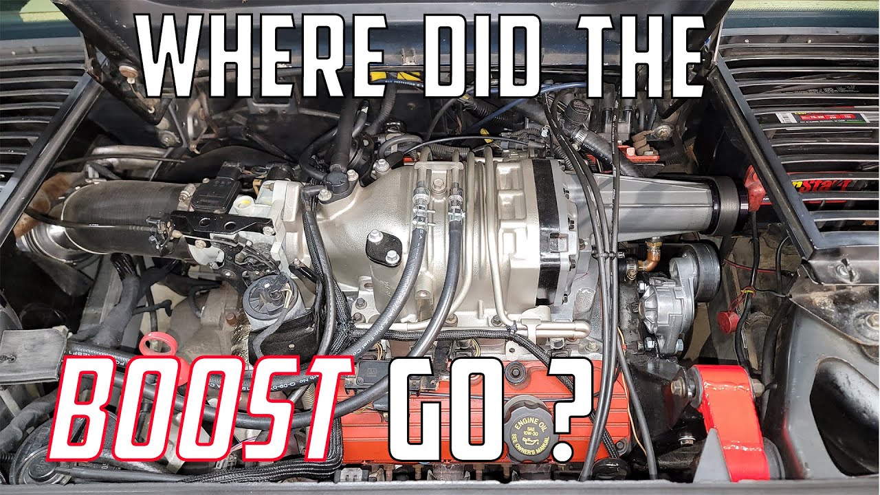 The Supercharged 3800 Fiero Lost Boost! (Why???)