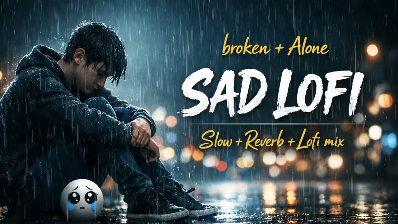 Sad Lofi Songs 2026 💔 Heart Broken Lofi Mashup | Slow & Reverb Hindi Love Mix Night