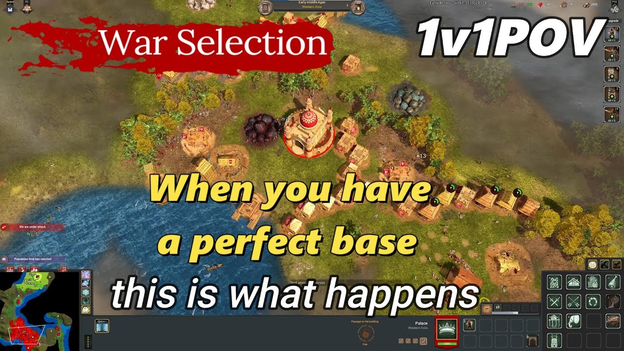 War Selection - 1v1 Ranked - perfect base This is what you should always do