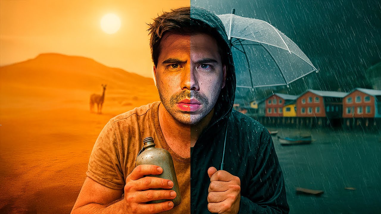 Probé vivir en el NORTE vs SUR de CHILE