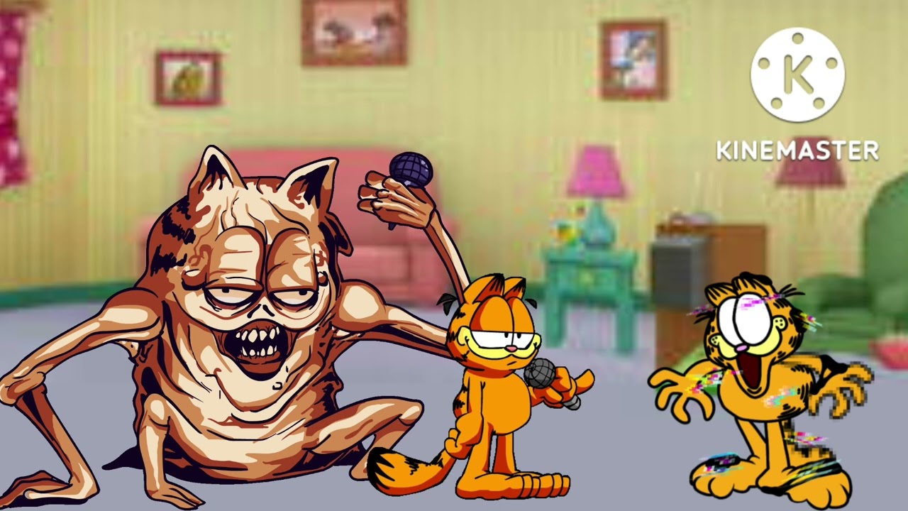 Legacy But Gorefield,Corrupted Garfield And Garfield Sings It
