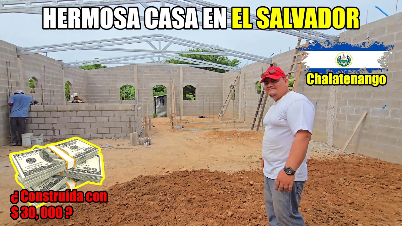 ¿ Cuánto cuesta construir en El Salvador? 😮 CASA DE $ 30,000? 🤔