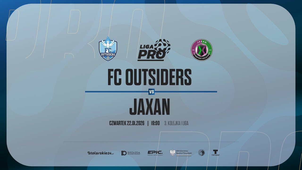 FC OUTSIDERS - JAXAN | PRO LIGA, Sezon Zima 2026 - 22.01.2026
