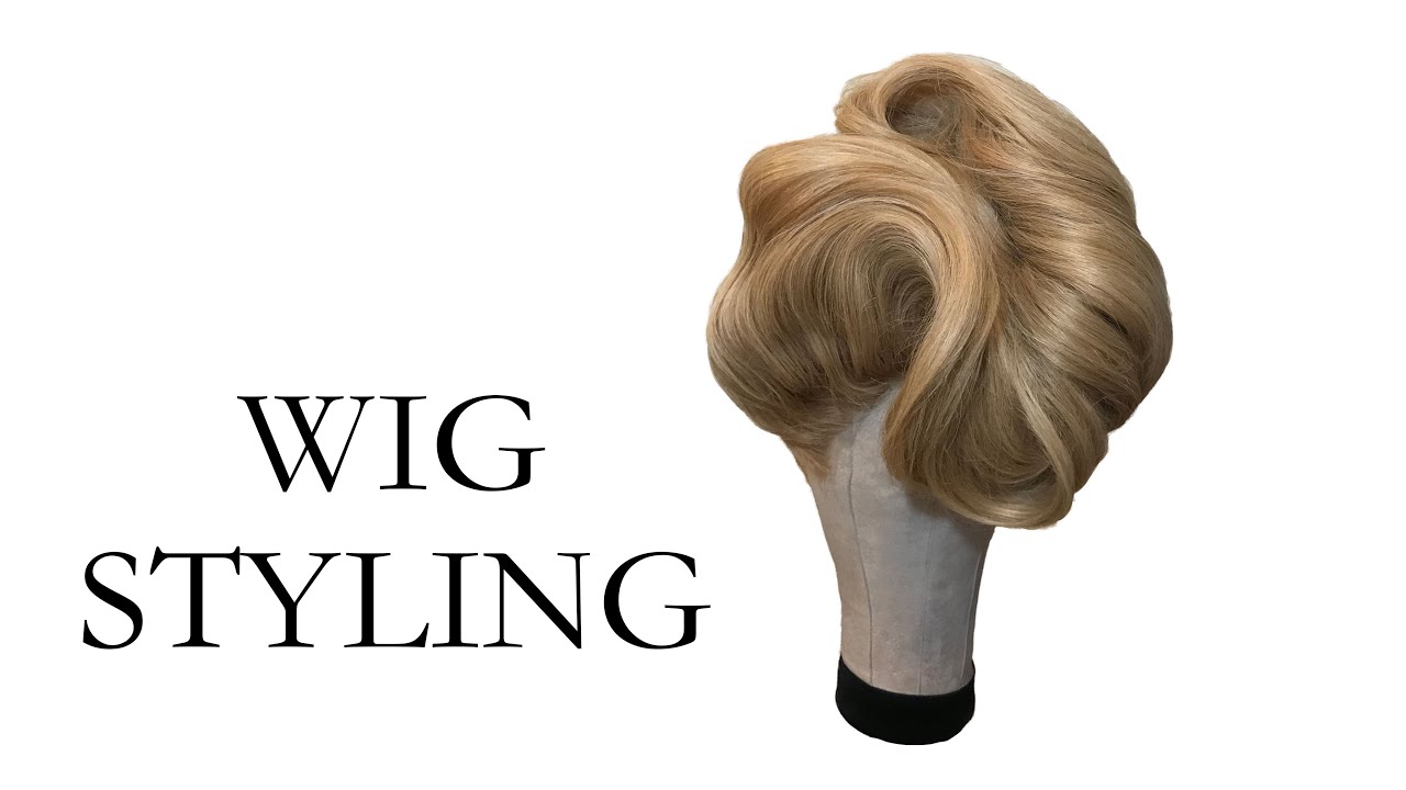 【Wig Styling】Fashion Roll Up Hair. Wig