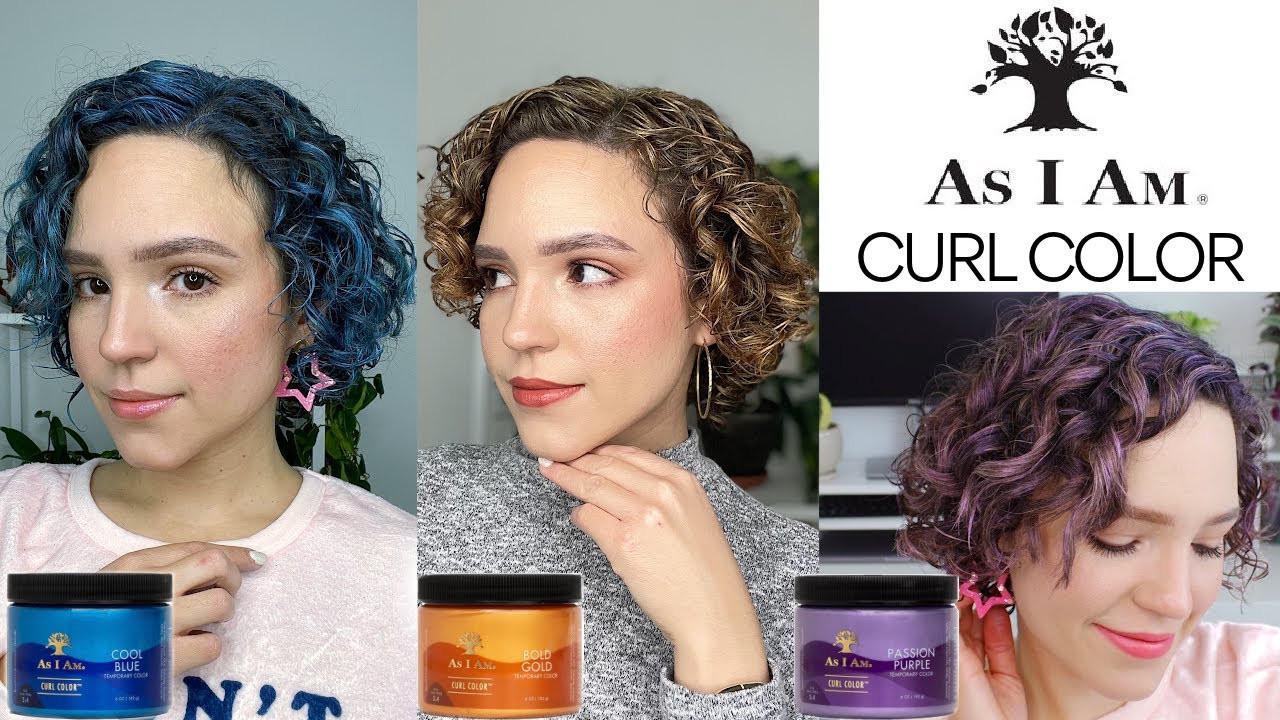 AS I AM CURL COLOR REVIEW/DEMO