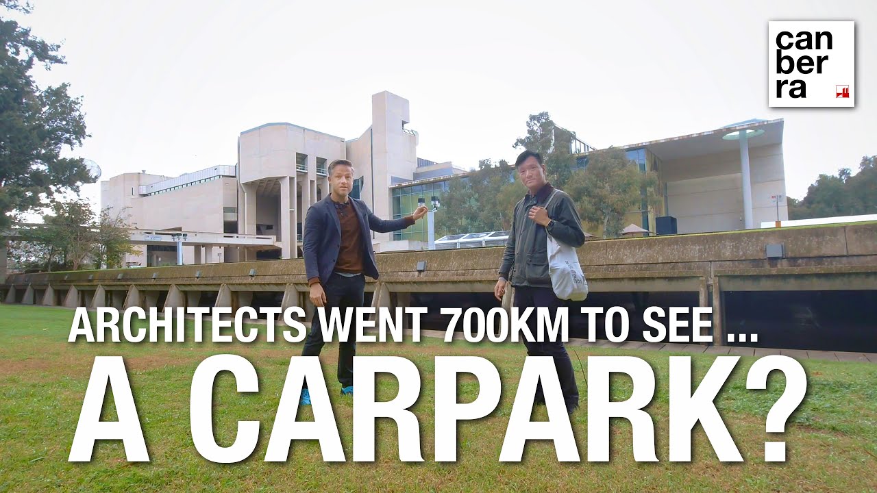Architects Went 700KM To See A Carpark? | National Gallery of Australia Carpark in Canberra