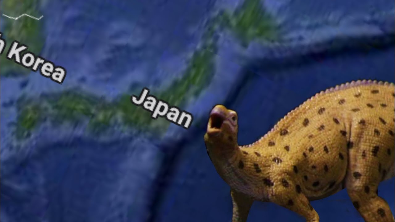 Prehistoric creatures all around the world ( episode 11 ) Dinosaurs of Japan
