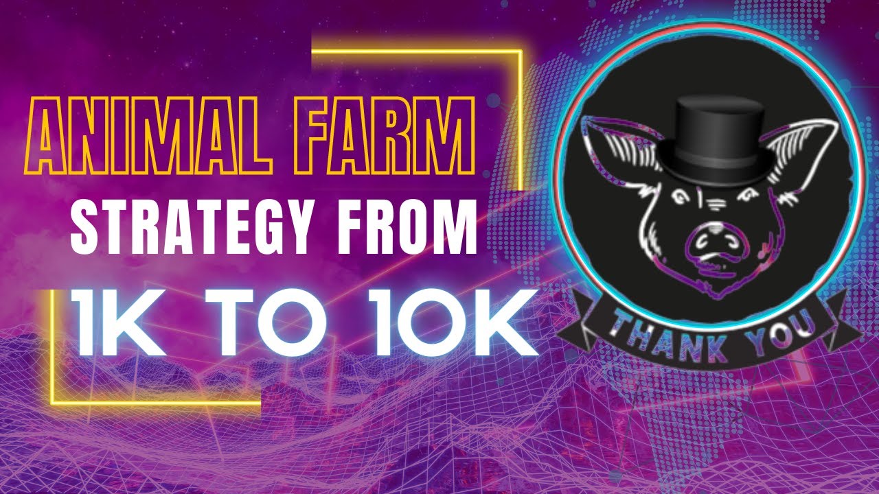 Animal Farm Crypto : Turning 1k to 10k (My Exact Strategy & Numbers)